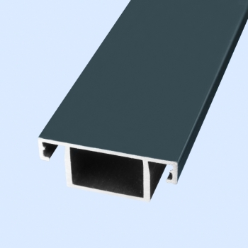 Profil aluminiowy drzwiowy poprzeczny ANTRACYT RAL7016