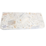 Parapet z konglomeratu Arabescato Bianco grubość 2cm